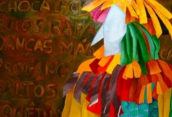 A Festa dos Rapazes I - Portugal<br>mista sobre tela - 80 x 100 cm