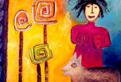 Semelhanças<br>mista sobre tela - 60 x 80 cm