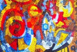 Divagações<br>óleo sobre tela - 92 x 66 cm