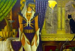 A Alma do Questionamento<br>óleo sobre tela - 73 x 92 cm