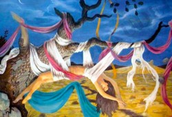 Suspenso no Tempo<br>óleo sobre tela - 60 x 81 cm