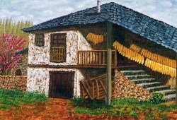 Sem Título IX<br>óleo sobre tela