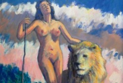 O Guia<br>acrílico sobre tela - 100 x 80 cm - 2012