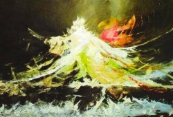 Ilha I<br>óleo sobre tela - 80 x 100 cm