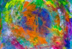 Ilusão<br>acrílico sobre tela - 40 x 40 cm - 2024