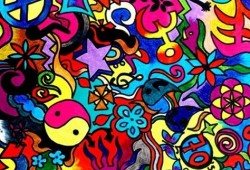 Os Anos 70<br>grafite - 20 x 30 cm