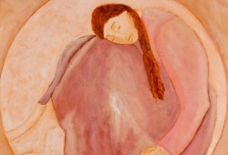 Pensar com o Coração<br>acrílico sobre tela - 100 x 100 cm