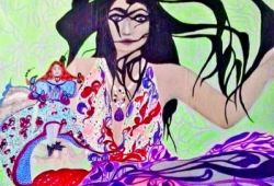 Minha Boneca<br>óleo sobre tela