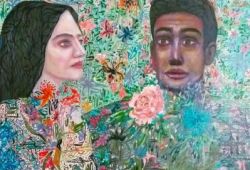 No Sul da Bahia<br>óleo sobre tela