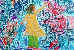 O Que Transforma<br>óleo sobre tela - 80 x 60 cm