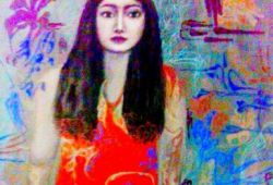 Tatuada<br>óleo sobre tela