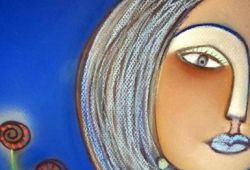 Despedida<br>pastel seco - 38 x 28 cm