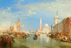 Veneza, A Alfândega e Basílica de S. Jorge Maior