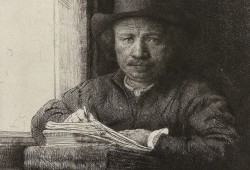 Auto-retrato numa Janela